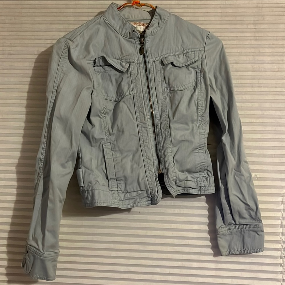 Xs jacket light blue